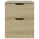 vidaXL sonoma tölgy színű forgácslap éjjeliszekrény 40 x 40 x 50 cm