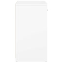 vidaXL fehér szerelt fa cipőtároló pad 94,5 x 31 x 57 cm