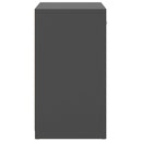 vidaXL szürke szerelt fa cipőtároló pad 94,5 x 31 x 57 cm