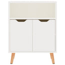 vidaXL magasfényű fehér szerelt fa tálalószekrény 60 x 30 x 72 cm