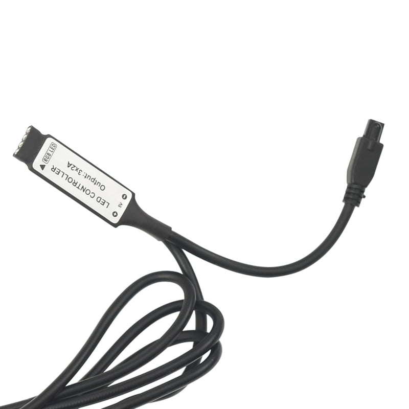 vidaXL fehér szerelt fa LED-es éjjeliszekrény 45 x 35 x 67 cm