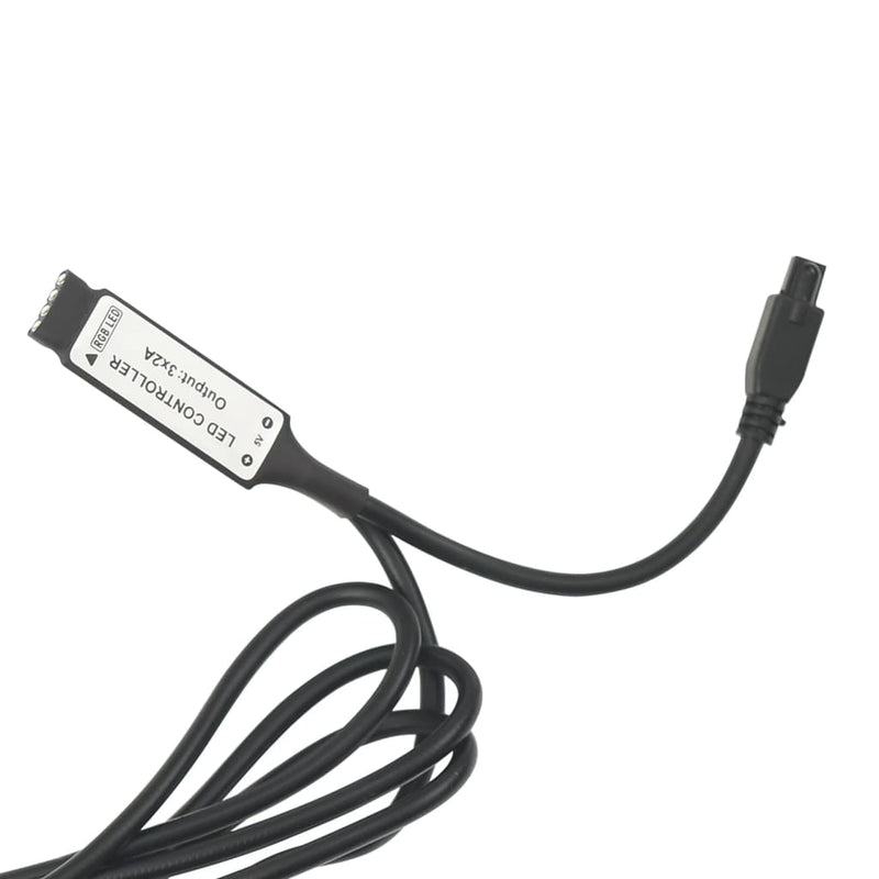 vidaXL sonoma tölgy színű szerelt fa LED-es éjjeliszekrény 45x35x67 cm