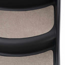 vidaXL összecsukható fekete 3 fokos kutyalépcső