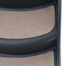 vidaXL összecsukható sötétszürke 3 fokos kutyalépcső