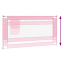 vidaXL rózsaszín szövet biztonsági leesésgátló 160 x 25 cm