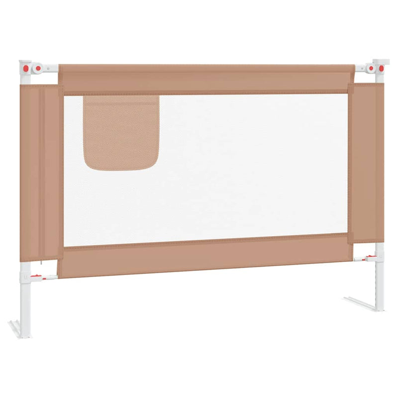 vidaXL tópszínű szövet biztonsági leesésgátló 100 x 25 cm