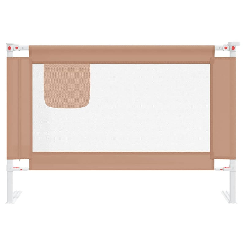 vidaXL tópszínű szövet biztonsági leesésgátló 100 x 25 cm