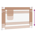 vidaXL tópszínű szövet biztonsági leesésgátló 100 x 25 cm