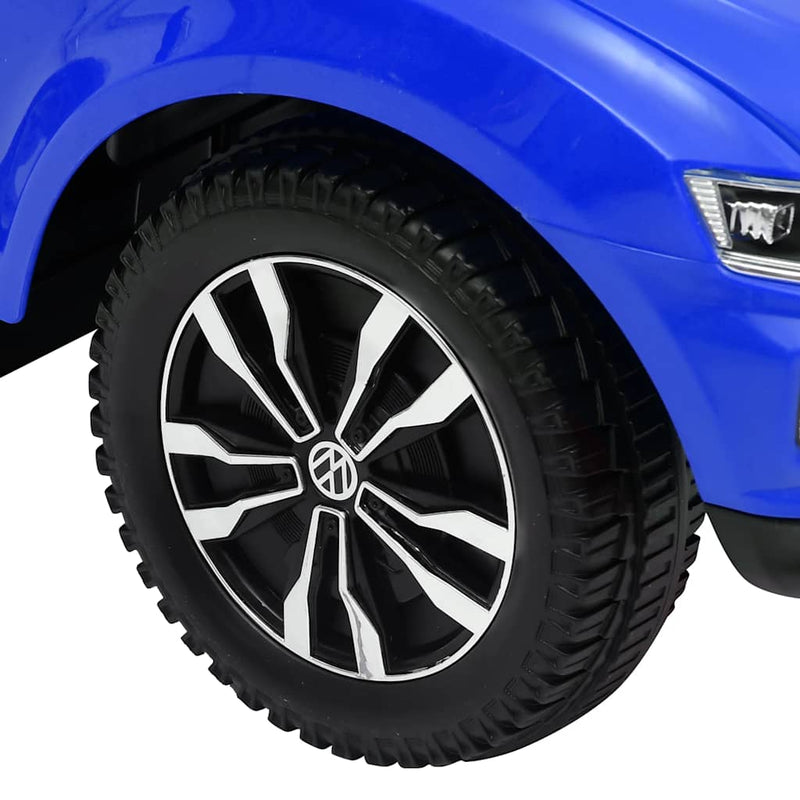 vidaXL kék Volkswagen T-Roc pedálos autó