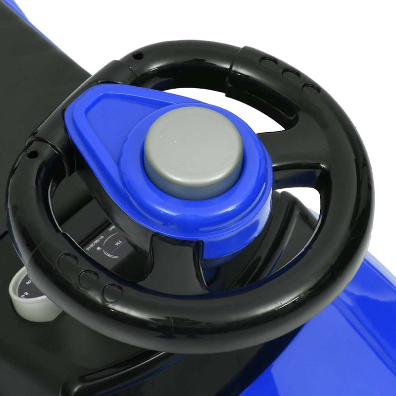 vidaXL kék pedálos autó