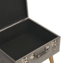 vidaXL 3 darab szürke bársony tárolóülőke