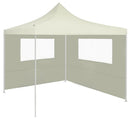 vidaXL krémszínű ablakos pavilonfal 4 x 2 m