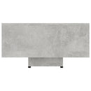 vidaXL betonszürke szerelt fa dohányzóasztal 85 x 55 x 31 cm
