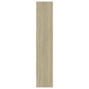 vidaXL sonoma tölgy színű szerelt fa könyvszekrény 40 x 35 x 180 cm