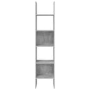 vidaXL betonszürke szerelt fa könyvszekrény 40 x 35 x 180 cm