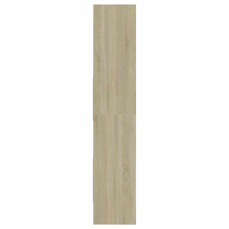 vidaXL sonoma tölgy színű szerelt fa könyvszekrény 60 x 35 x 180 cm