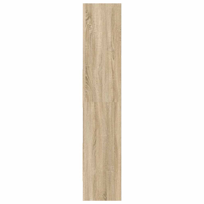 vidaXL sonoma tölgy színű szerelt fa könyvszekrény 60 x 35 x 180 cm