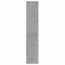 vidaXL betonszürke szerelt fa könyvszekrény 40 x 35 x 180 cm