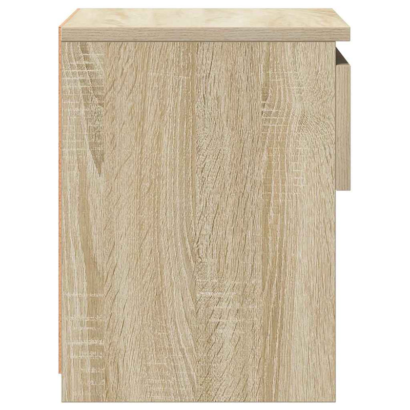 vidaXL sonoma tölgy színű szerelt fa éjjeliszekrény 40 x 30 x 39 cm