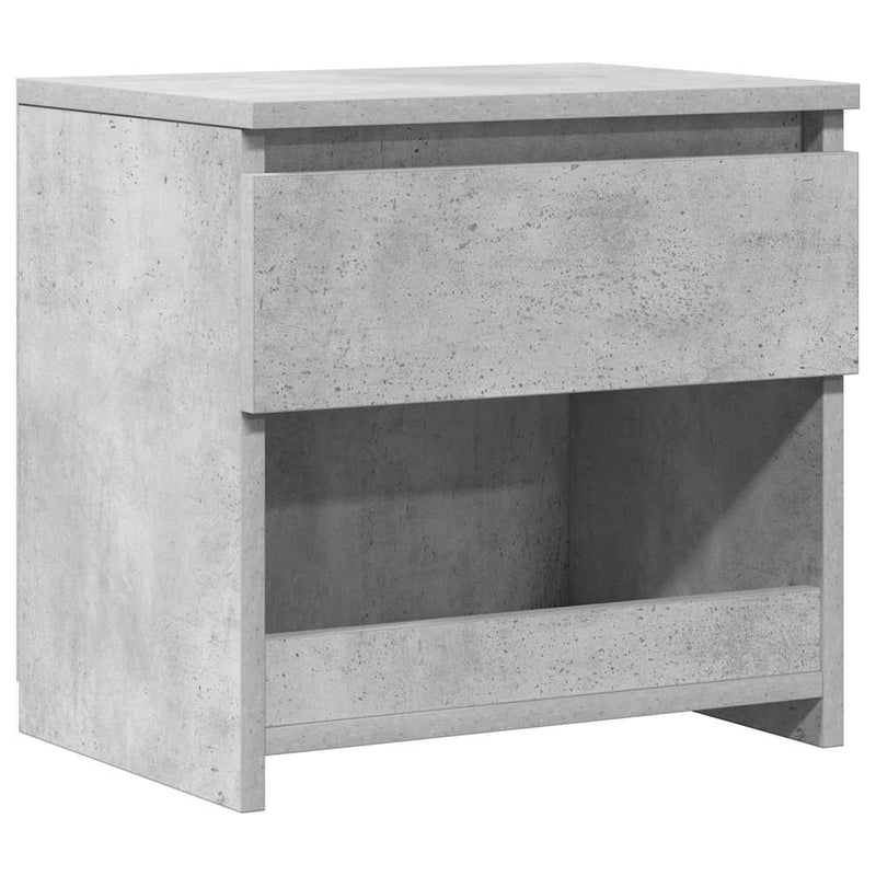 vidaXL betonszürke szerelt fa éjjeliszekrény 40 x 30 x 39 cm