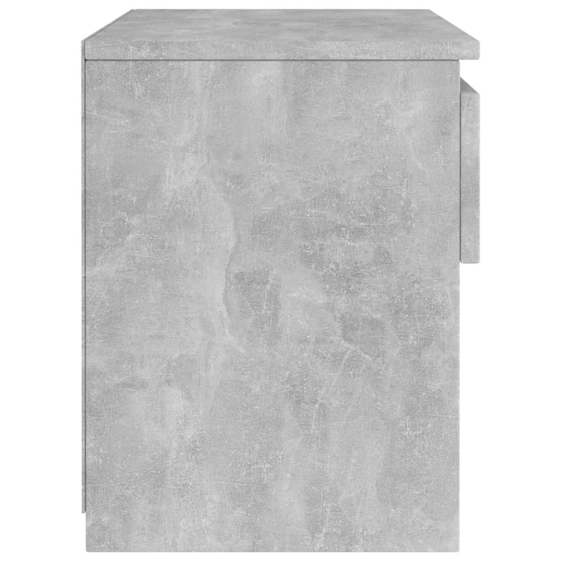 vidaXL betonszürke szerelt fa éjjeliszekrény 40 x 30 x 39 cm