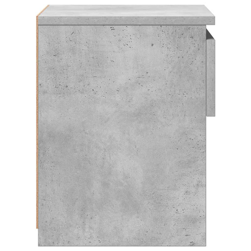 vidaXL betonszürke szerelt fa éjjeliszekrény 40 x 30 x 39 cm
