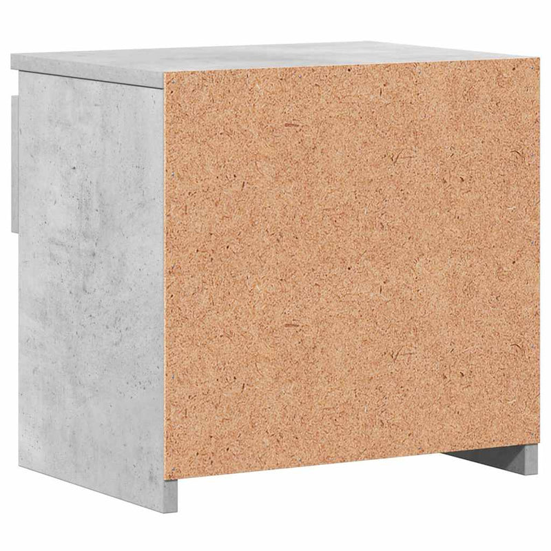 vidaXL betonszürke szerelt fa éjjeliszekrény 40 x 30 x 39 cm