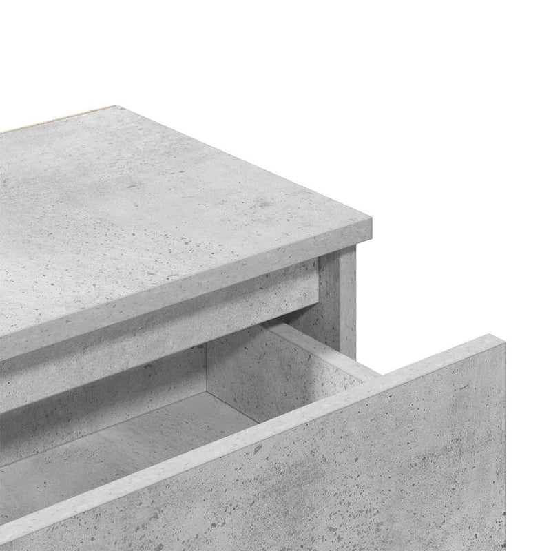 vidaXL betonszürke szerelt fa éjjeliszekrény 40 x 30 x 39 cm