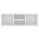 vidaXL fehér szerelt fa cipőtároló pad 105 x 35 x 35 cm