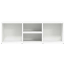 vidaXL fehér szerelt fa cipőtároló pad 105 x 35 x 35 cm