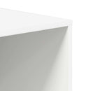 vidaXL fehér szerelt fa cipőtároló pad 105 x 35 x 35 cm