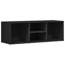 vidaXL fekete szerelt fa cipőtároló pad 105 x 35 x 35 cm