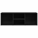 vidaXL fekete szerelt fa cipőtároló pad 105 x 35 x 35 cm