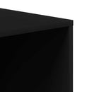 vidaXL fekete szerelt fa cipőtároló pad 105 x 35 x 35 cm