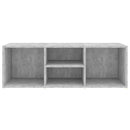 vidaXL betonszürke szerelt fa cipőtároló pad 105 x 35 x 35 cm