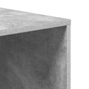 vidaXL betonszürke szerelt fa cipőtároló pad 105 x 35 x 35 cm