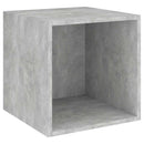 vidaXL betonszürke szerelt fa fali szekrény 37 x 37 x 37 cm
