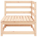 vidaXL 2 db tömör fenyőfa kerti sarokkanapé