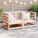 vidaXL 2 db tömör fenyőfa kerti sarokkanapé