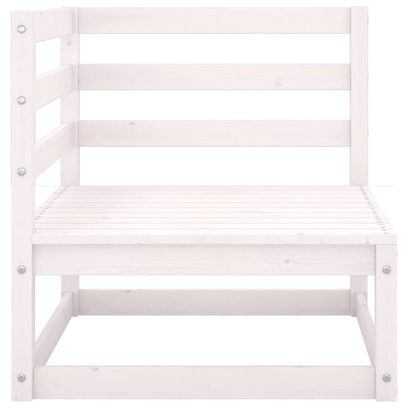 vidaXL 2 db tömör fenyőfa kerti sarokkanapé