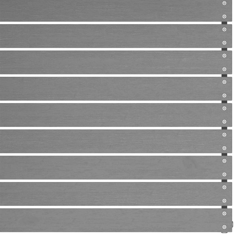 vidaXL 2 db szürke tömör fenyőfa kerti sarokkanapé