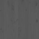 vidaXL 2 részes szürke tömör fenyőfa kerti ülőgarnitúra