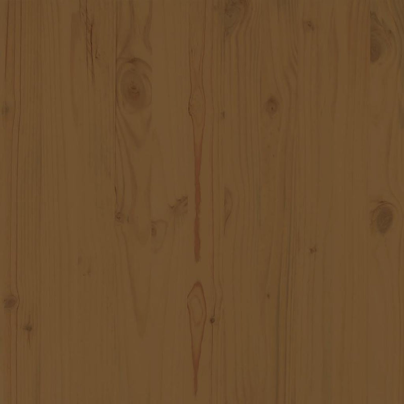 vidaXL 2 részes mézbarna tömör fenyőfa kerti ülőgarnitúra