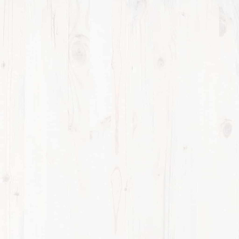 vidaXL 2 részes fehér tömör fenyőfa kerti bútorgarnitúra