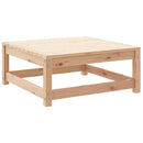 vidaXL 3 részes tömör fenyőfa kerti bútorgarnitúra