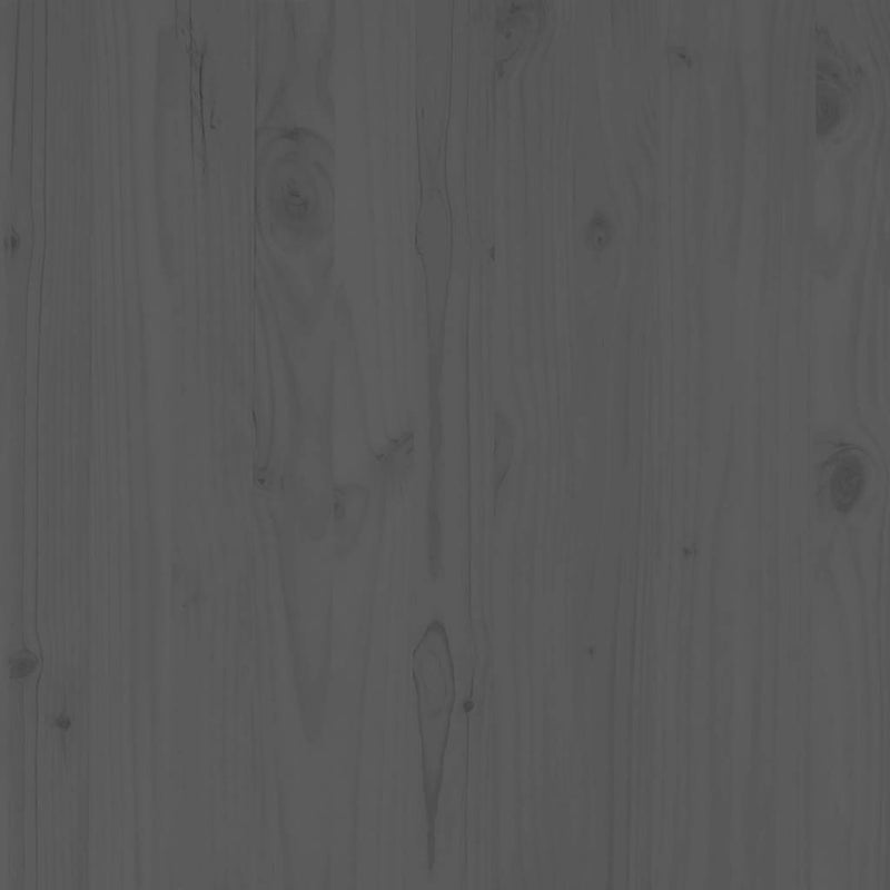 vidaXL 3 részes szürke tömör fenyőfa kerti ülőgarnitúra