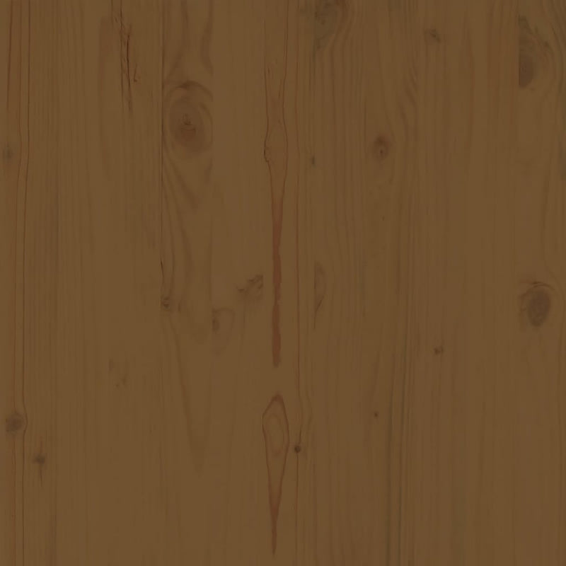 vidaXL 3 részes mézbarna tömör fenyőfa kerti ülőgarnitúra