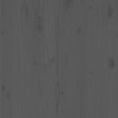 vidaXL tömör fenyőfa kerti sarokkanapé antracitszürke párnákkal