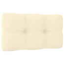 vidaXL tömör fenyőfa kerti sarokkanapé szürke párnákkal