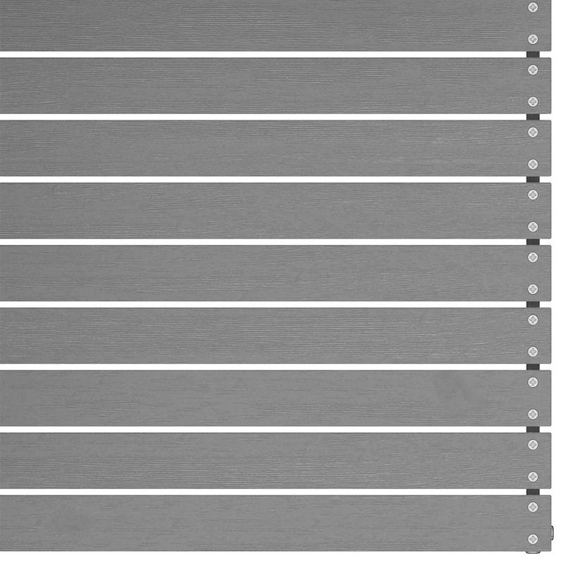 vidaXL 2 db tömör szürke fenyőfa kerti középső kanapé párnákkal